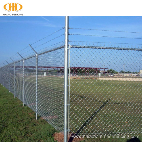 Military 11 gauge chain link wire mesh fence